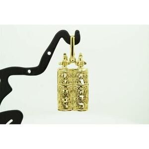 Estate Sale Men's 14k Yellow Gold Religious Pendant Charm Unisex Gift 4.9g